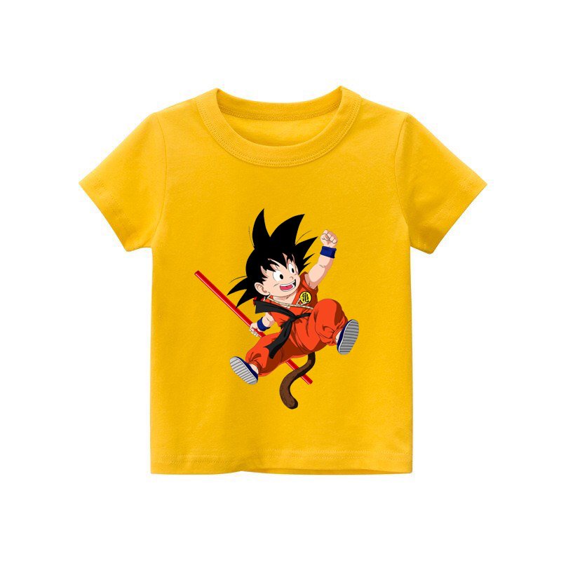 áo thun cho bé trai Songuku Dragon Ball vải dày dễ chịu