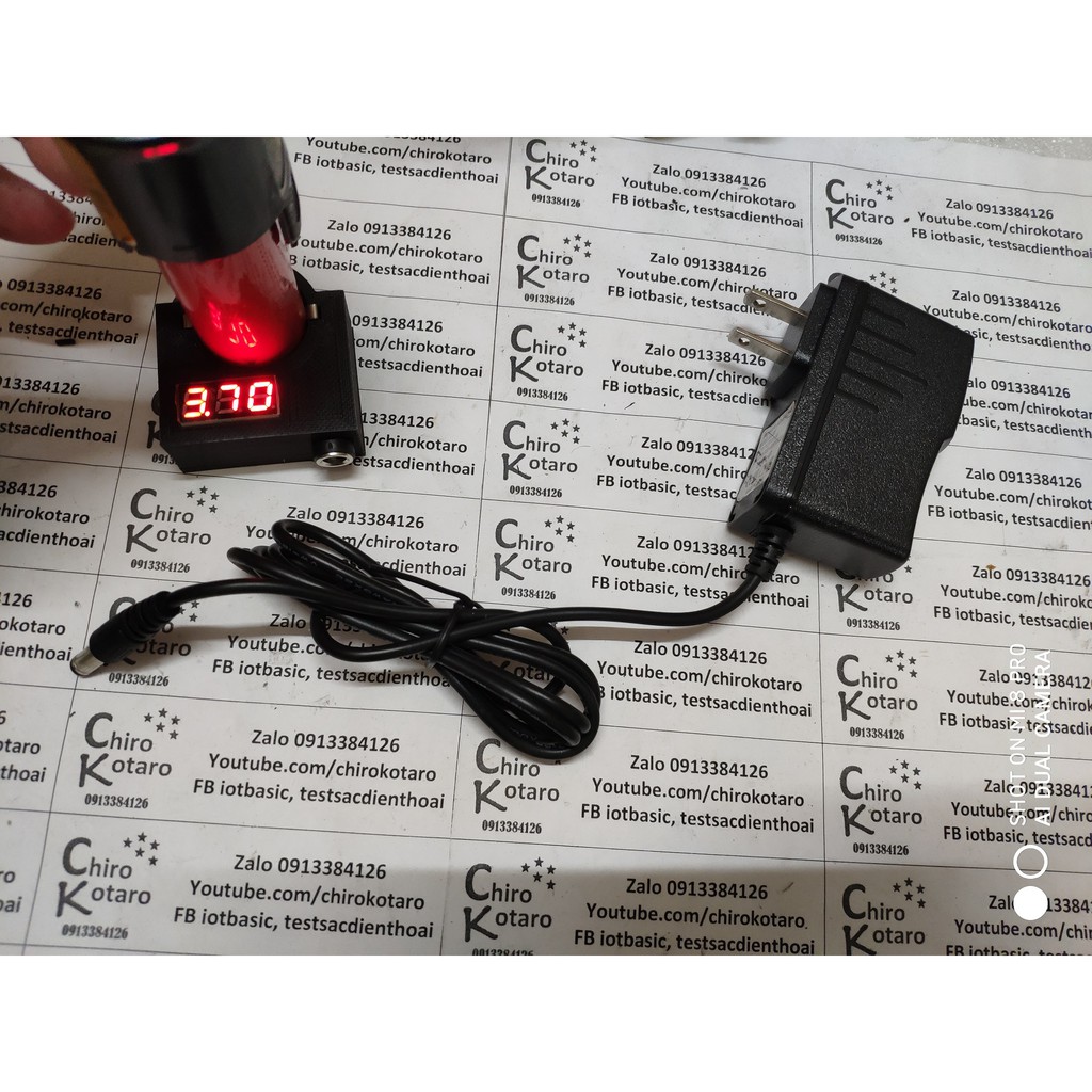 Bộ đế sạc cho pin National EZ9025 3.6V và Bosch 1 069 203 P68 5A2 3.6V