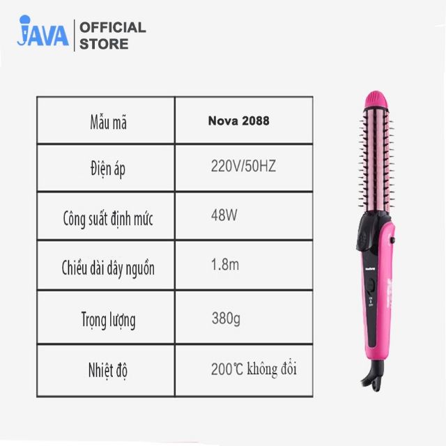 HÀNG LOẠI 1] Máy Làm Tóc Nova 3 in 1 Cực Hot