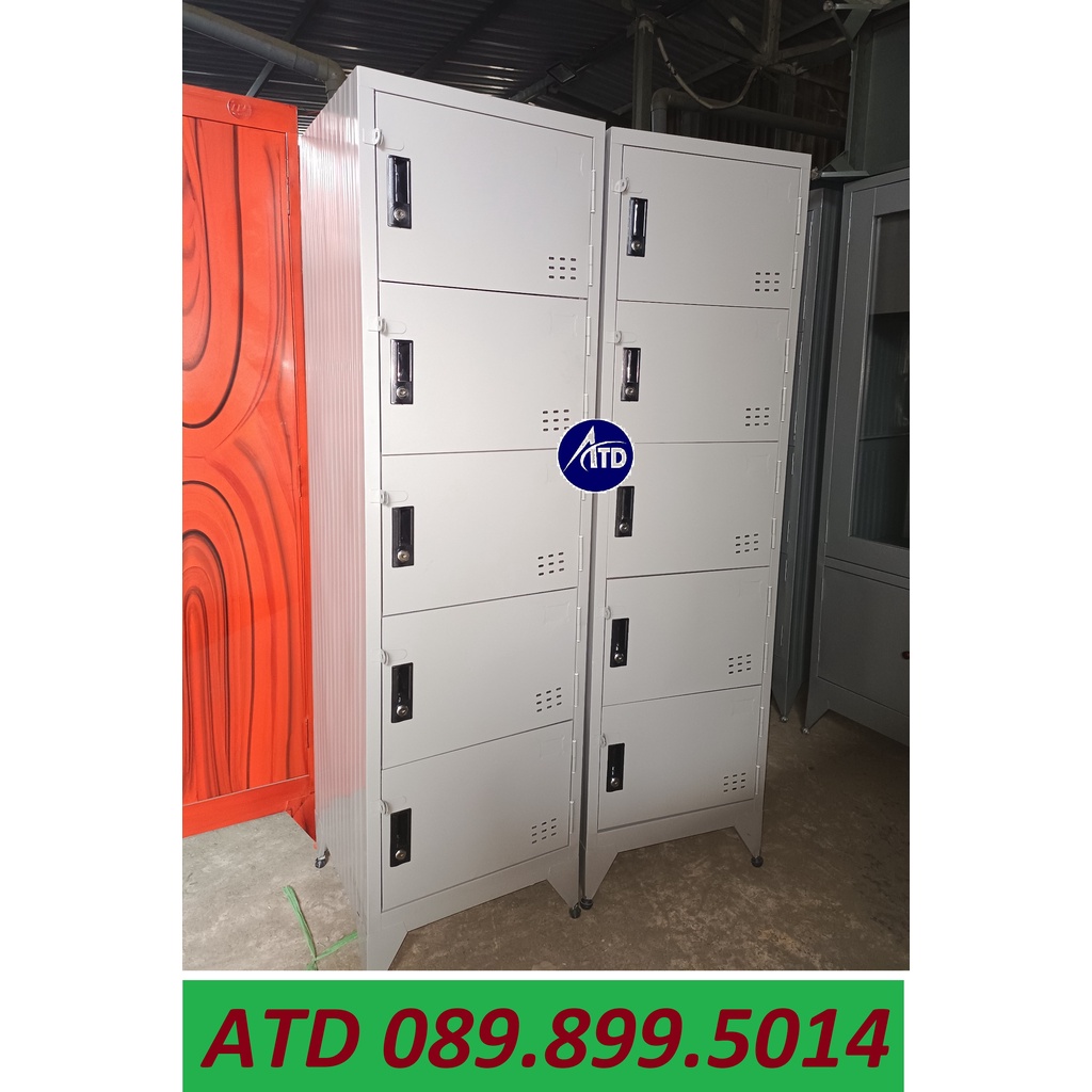 Tủ locker 3 4 5 6 tầng có khóa riêng, sơn tĩnh điện an toàn giá rẻ - giao nhanh HCM, Bình Dương, Đồng Nai