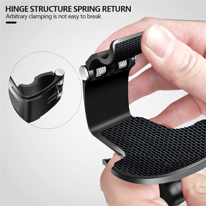 Giá đỡ điện thoại chống trượt xoay 360 độ cho xe hơi | BigBuy360 - bigbuy360.vn