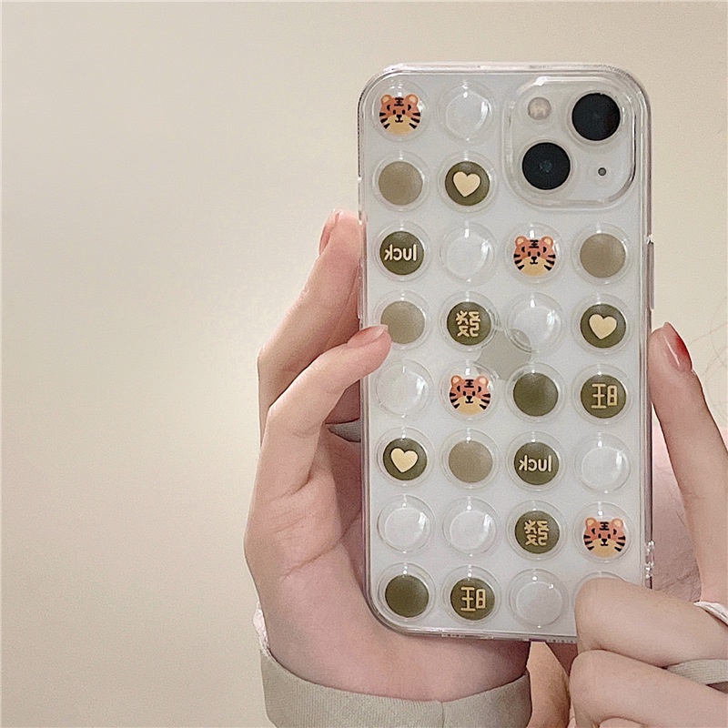 Ốp Điện Thoại In Hình Hổ Hoạt Hình Cho iphone13 6/6splus/7/7plus/8/8plus/x/xr/xs/11/12/13/pro/max/plus/promax