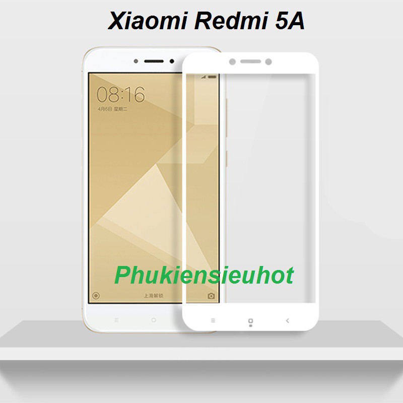 Xiaomi redmi 5A, kính full viền cao cấp