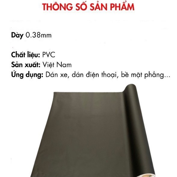 Decal Đen Nhám , Đề can Sẵn keo Trong Dán Xe và Các Vật Dụng