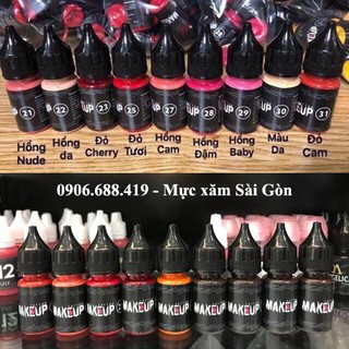 Mực xăm Makeup của Nga 10ml