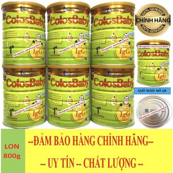 Sữa Colosbaby 1000 IgG Gold 1+ 800gr (Date mới nhất)