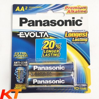Pin AA evolta panasonic LR6EG-2B( vỉ 2 viên)