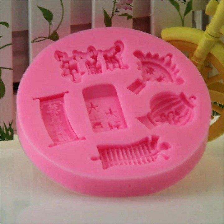 Khuôn silicon 4D Trung thu Mã SG2308