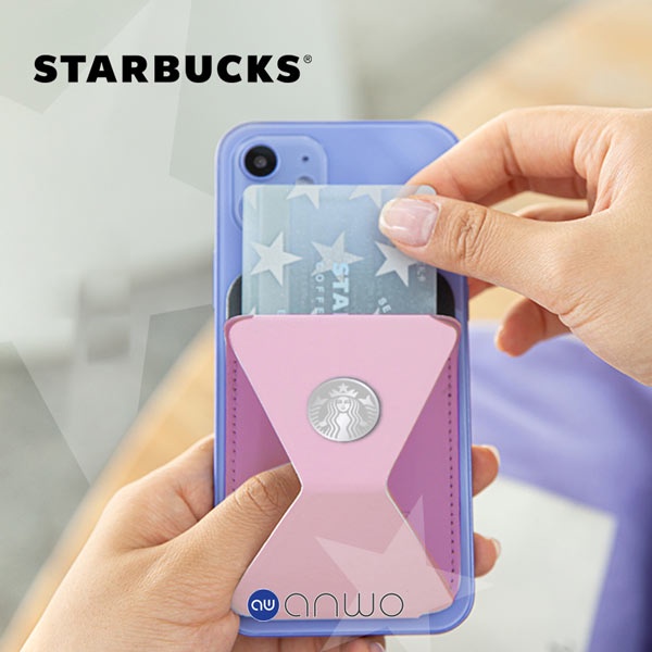 Giá Đỡ Điện Thoại MOFT Snap-On Phone Stand &amp; Wallet, Phiên Bản Starbucks Tích Hợp Ví Để Thẻ &amp; MagSafe Từ Tính Tiện Lợi