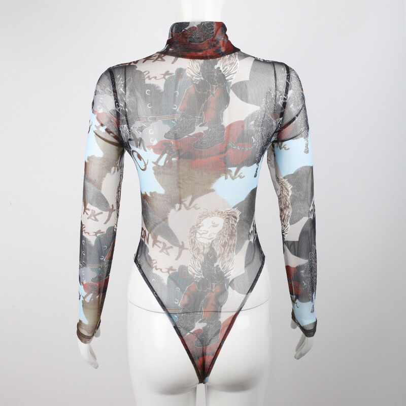 Áo Bodysuit Mùa Thu In Họa Tiết Voan Lưới Cá Tính Phối Layer Inwear - 𝑩𝒆𝒂𝒕𝒓𝒊𝒙 𝑩𝒐𝒅𝒚𝒔𝒖𝒊𝒕 | BigBuy360 - bigbuy360.vn