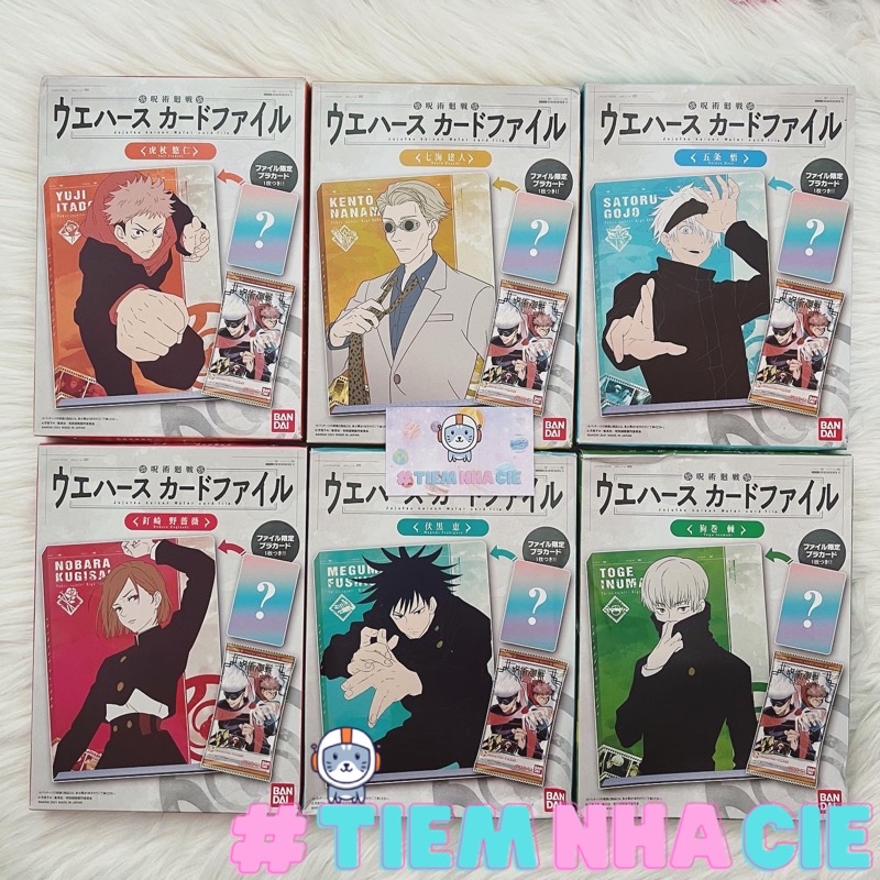 Binder, album đựng thẻ, card file JJK Jujutsu Kaisen Chú Thuật Hồi Chiến