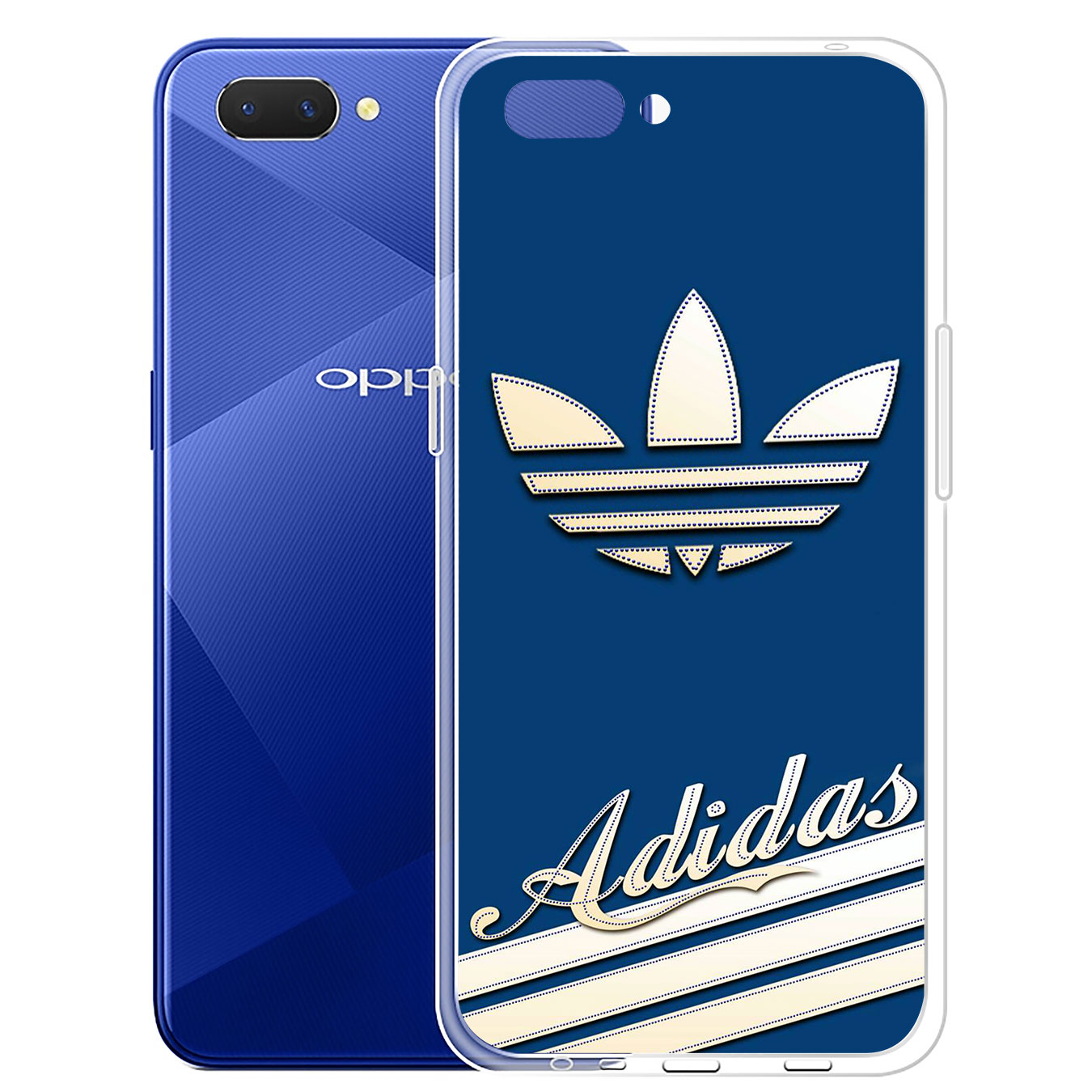 Ốp lưng silicon họa tiết logo Adidas cho Samsung Galaxy Note 10 Lite S8 Plus 20 Ultra 8 9 M31