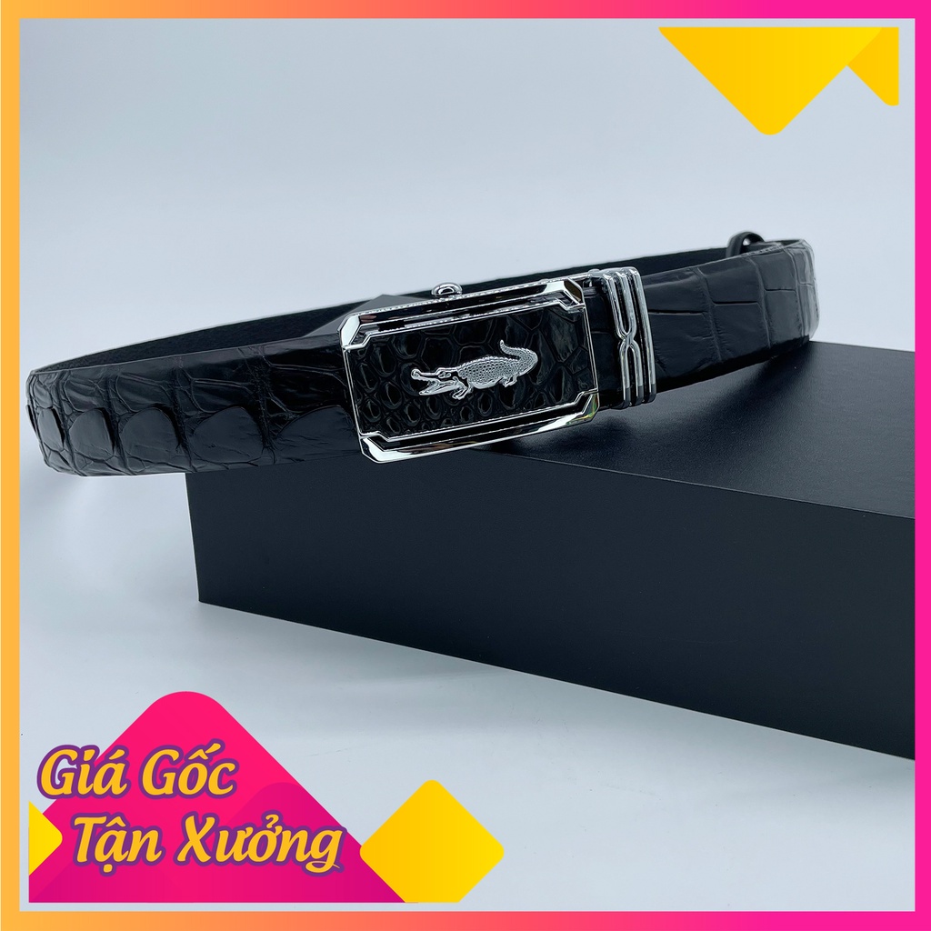 - Thắt lưng da cá sấu hàng hiệu - Bảo hành 3 năm tại Xưởng da Sài Gòn