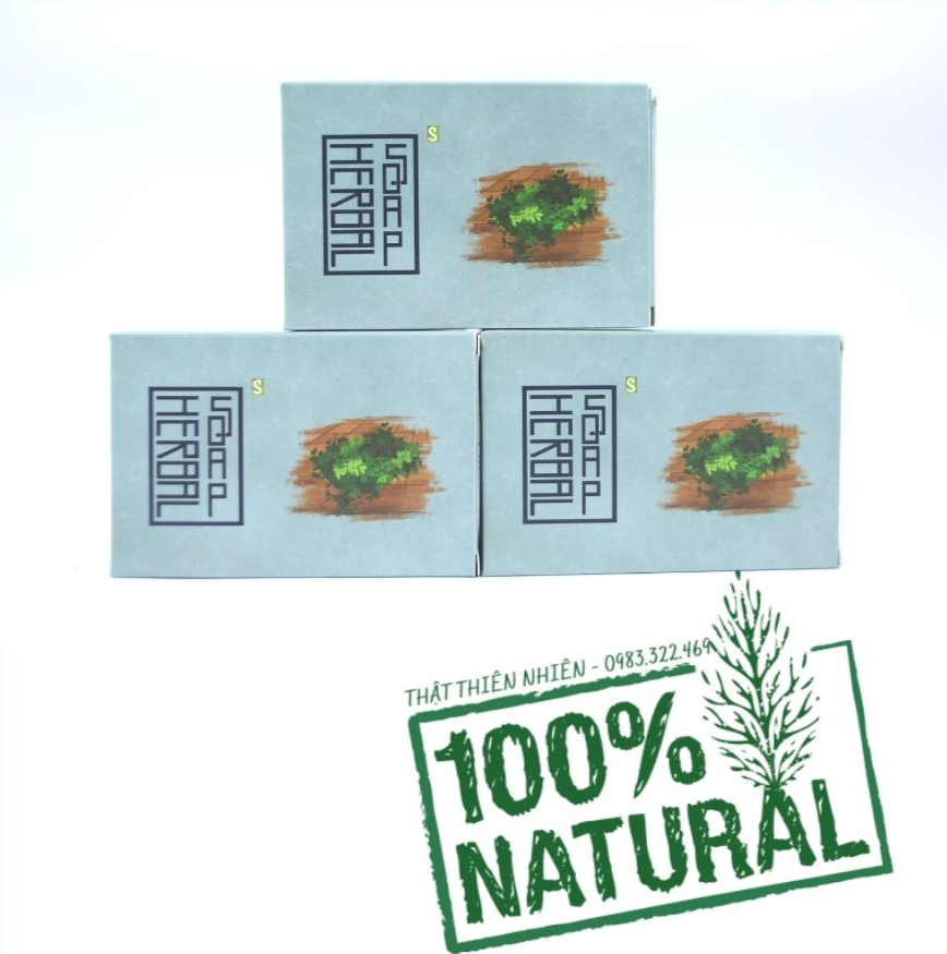 Xà Bông Cao Thảo Dược (Bánh 100gr)- Xà Phòng Handmade