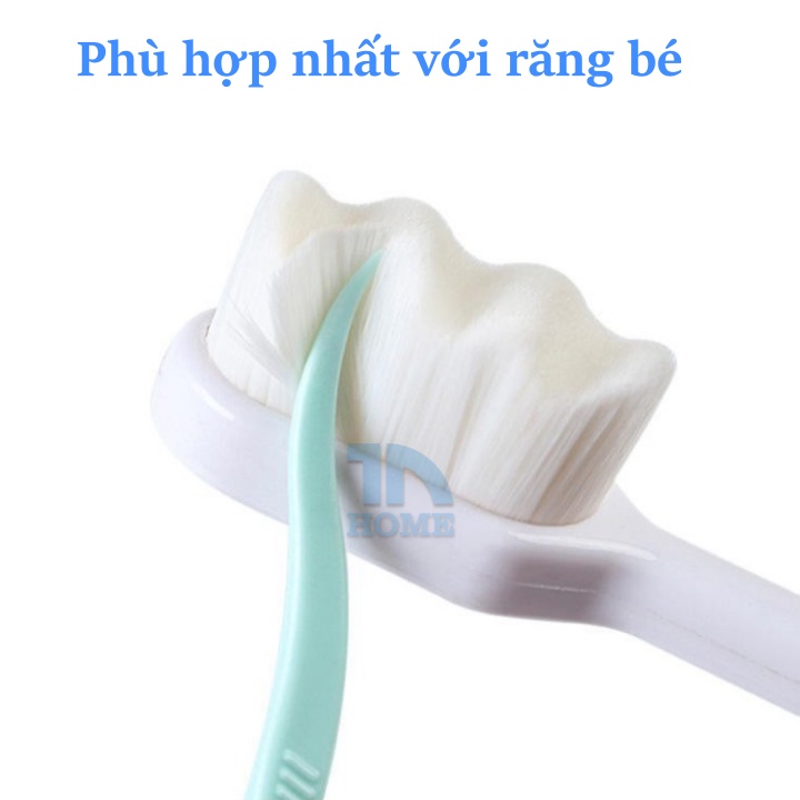 Bàn chải điện cho bé dùng Pin cao cấp đầu lông siêu mềm Coati cải tiến mới