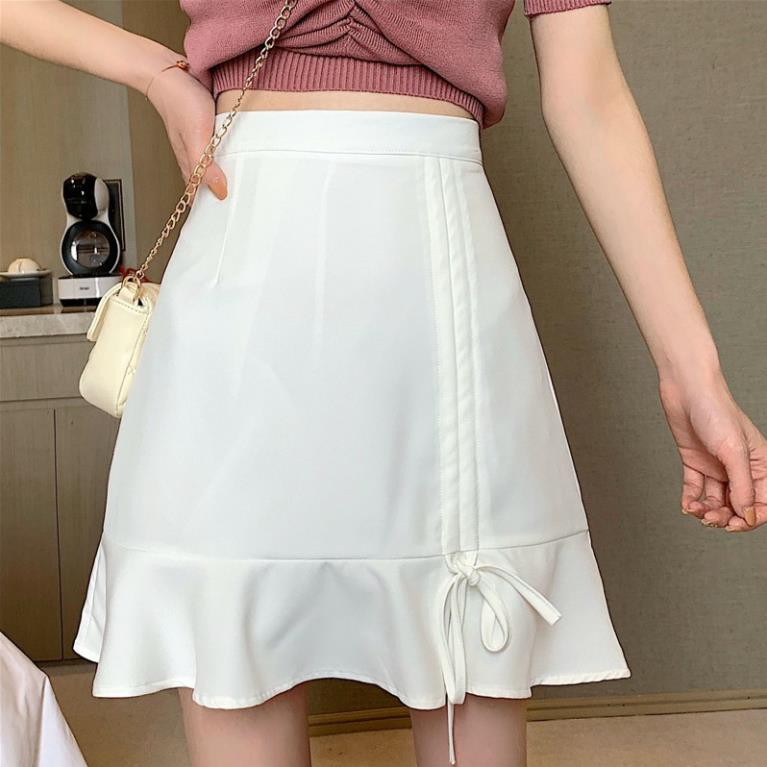 💃 Chân Váy Nữ Dáng Chữ A Dây Rút Viền Bèo Siêu HOT HIT Siêu Đỉnh Hè 2021 | BigBuy360 - bigbuy360.vn
