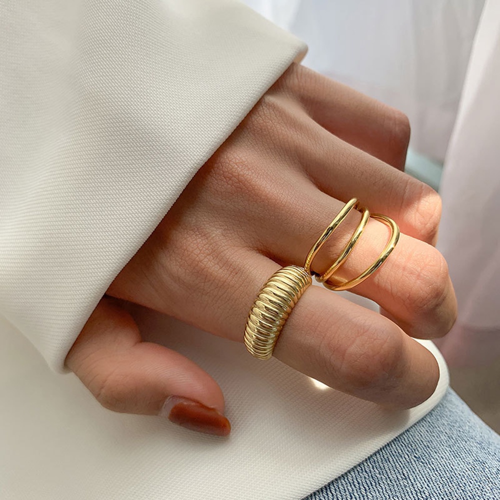 Set 2 Nhẫn Nữ Thời Trang Thanh Lịch