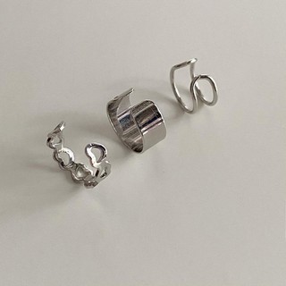 Bộ 3 chiếc khuyên kẹp vành tai