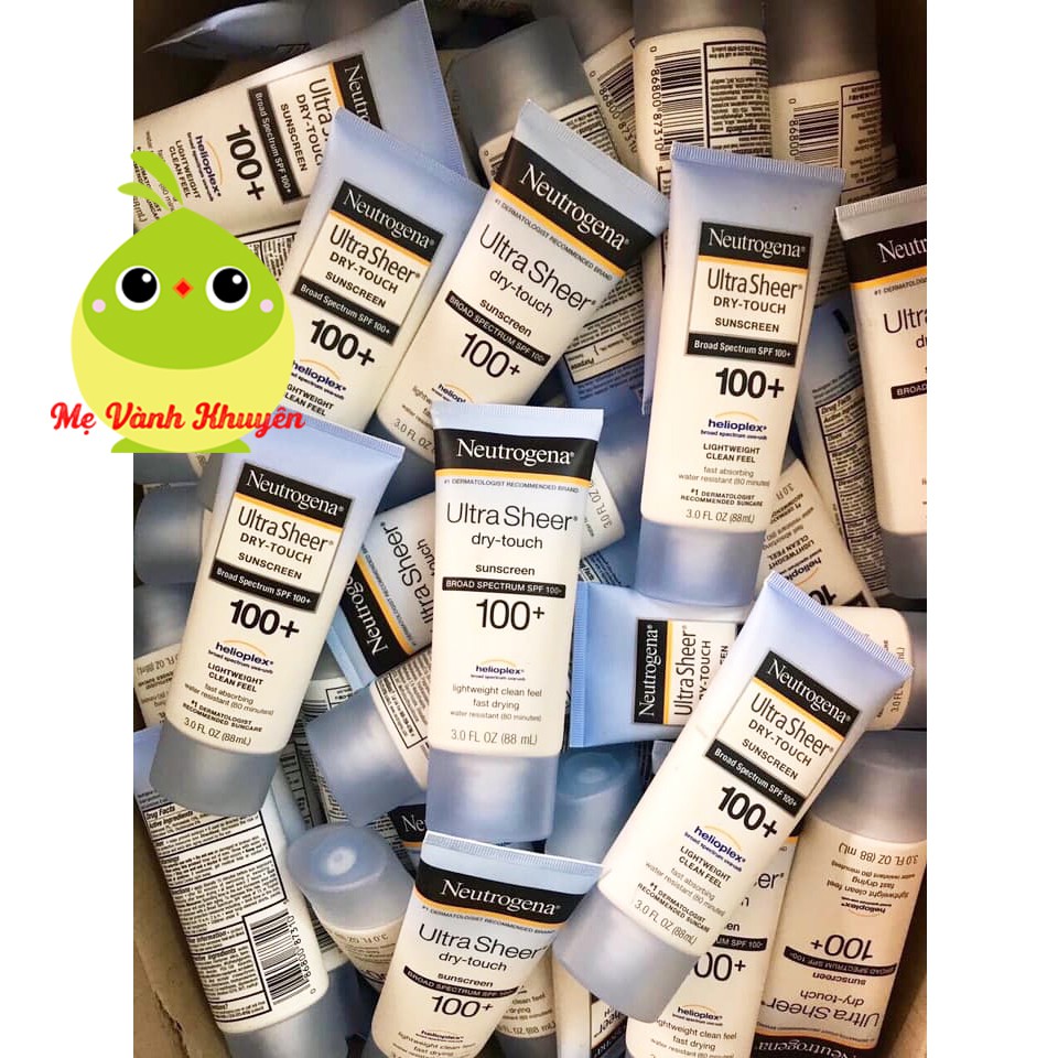 Kem chống nắng Neutrogena Ultra Sheer Dry-Touch SPF 50/50+/100+, Mỹ (88ml) | BigBuy360 - bigbuy360.vn