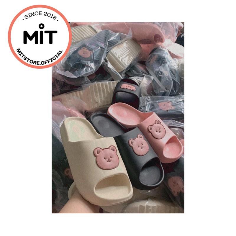 dép gấu cute 3 màu fullsize 35-40 (kèm video shop quay)