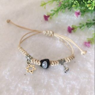 Vòng tay mèo gốm handmade