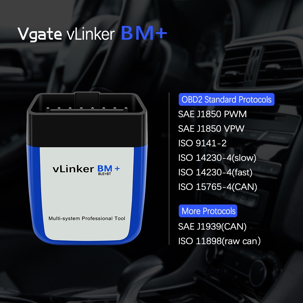 Thiết Bị Quét Chẩn Đoán Lỗi Ô Tô BM + OBD2 Cho BMW BIMMERCODE ELM327 OBD 2