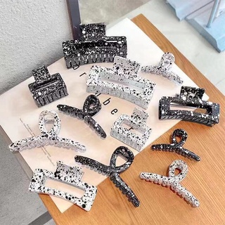Kẹp Tóc Cá Mập Phong Cách Hàn Quốc Họa Tiết Bò Sữa Dễ Thương HOT TREND PKTL0009
