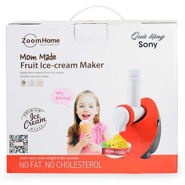 MÁY LÀM KEM HOA QUẢ MOM MADE ZOOMHOME