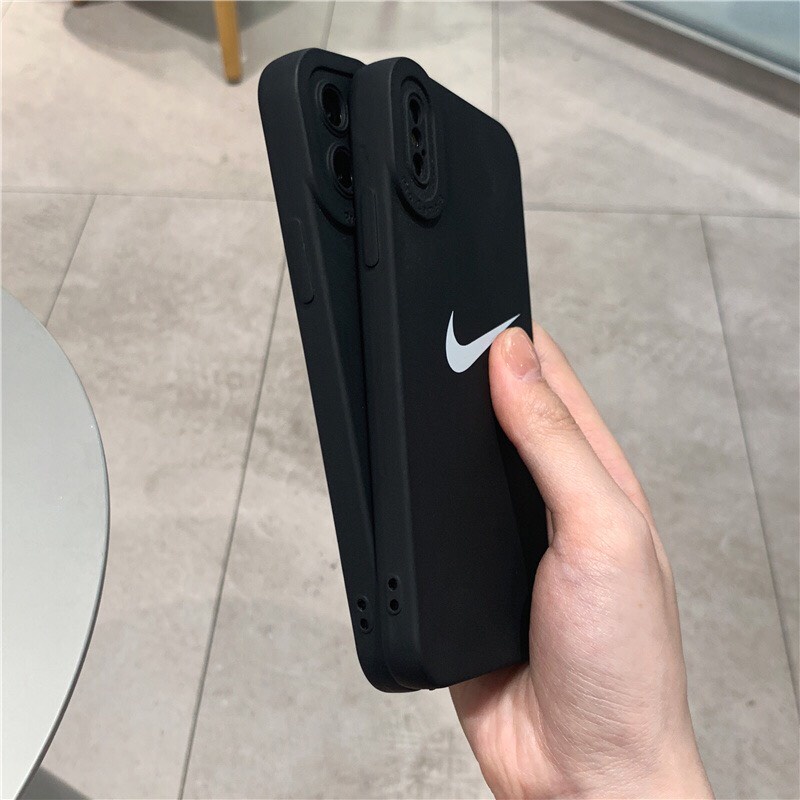 Ốp lưng iphone Pro Camera Thương Hiệu Nike Đen
