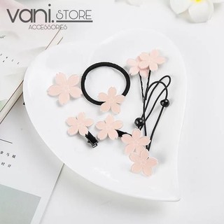 [GIÁ SỈ] Kẹp Tóc - Cột Tóc Hoa Anh Đào Nhật Bản [PKT00068]