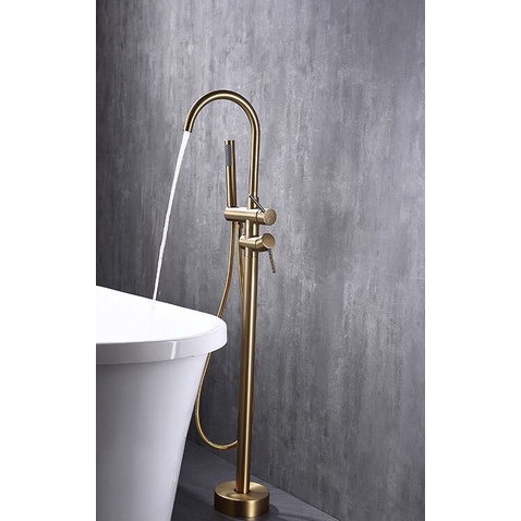 Sen cây nóng lạnh đặt sàn cho bồn tắm