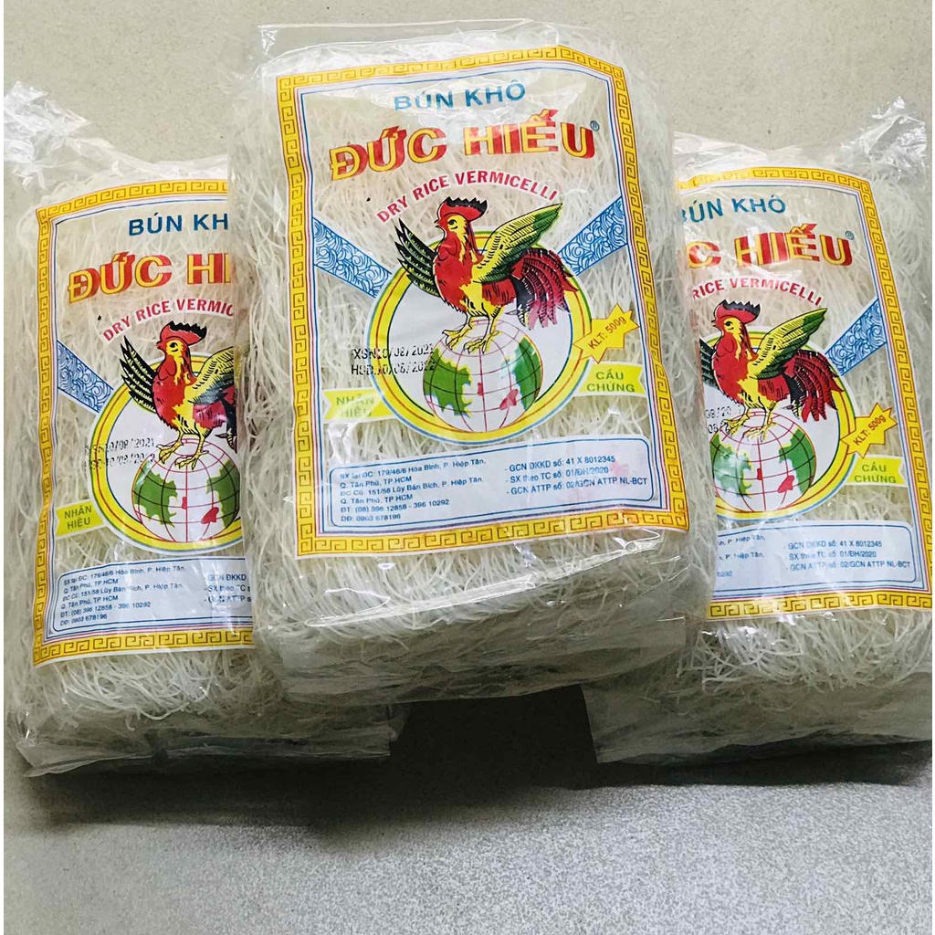 Khuyến mãi 01 cây Bún khô Đức Hiếu 6kg