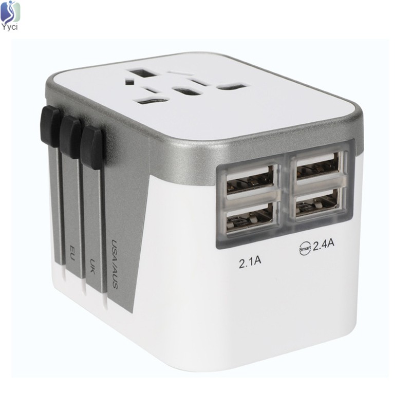 Ổ Cắm Sạc Chia 4 Cổng Usb