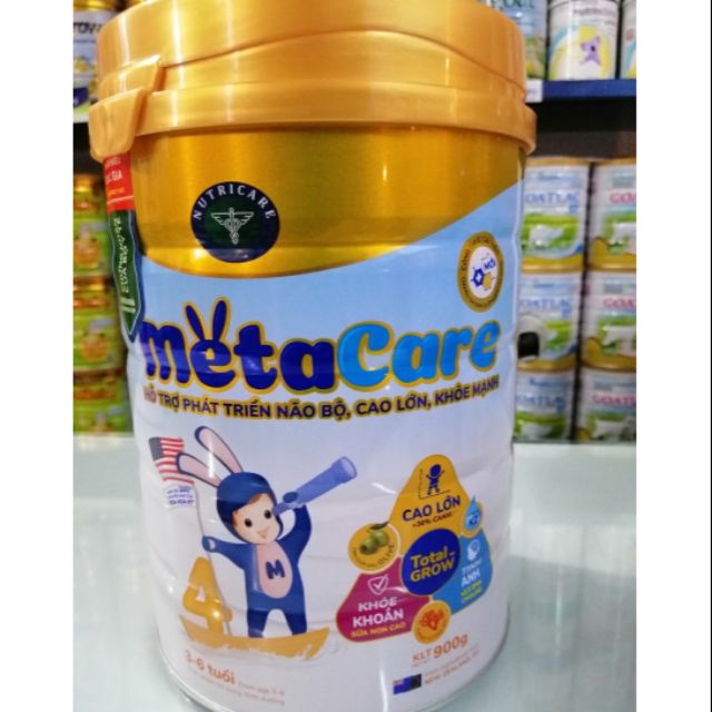 [GIÁ SỐC] Sữa bột Metacare 4 900g date 2022