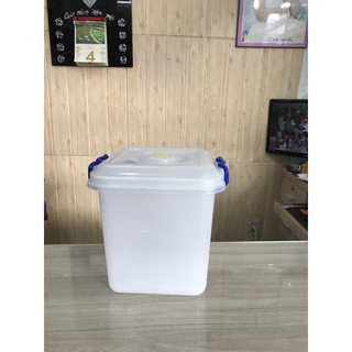 Thùng Nhựa Vuông Cao 10 Lít