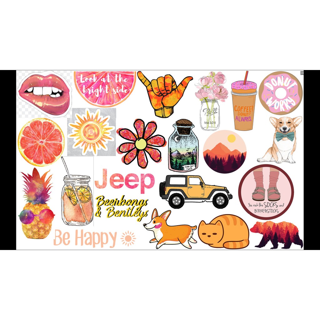 STICKER Dán Vali, xe, barber shop, Mũ bảo hiểm , macbook, đàn, tường... Nhập mã giảm giá 15k khi mua từ 3 set