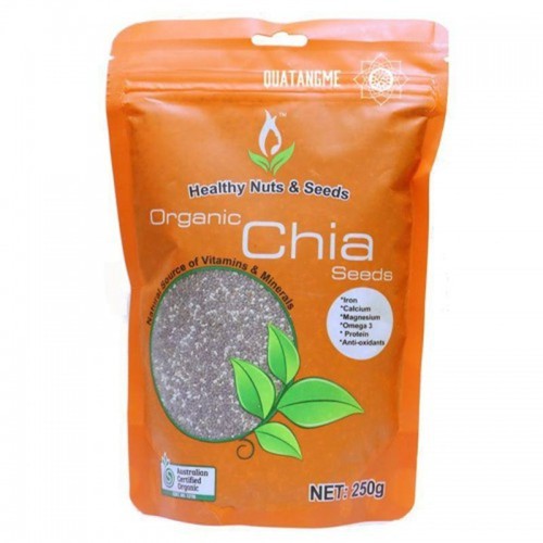 Hạt Chia Hữu Cơ Healthy Food Organic Chia Seed Orange Bag 250g - Úc