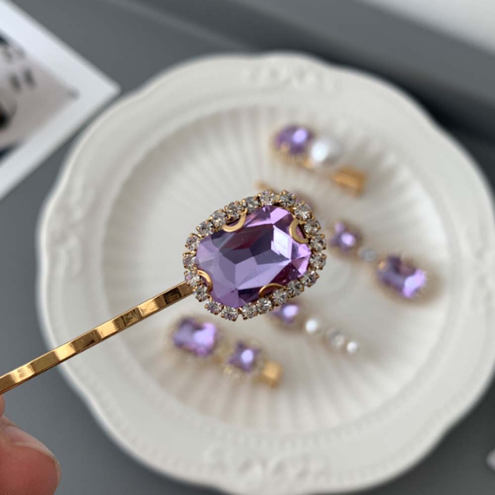 Kẹp Tóc Đính Ngọc Trai Giả Thời Trang Cho Nữ