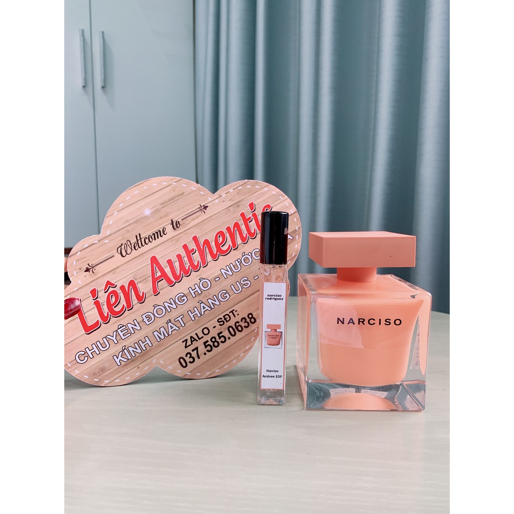 Nước hoa nữ mini Narciso Ambree EDP - 10ml