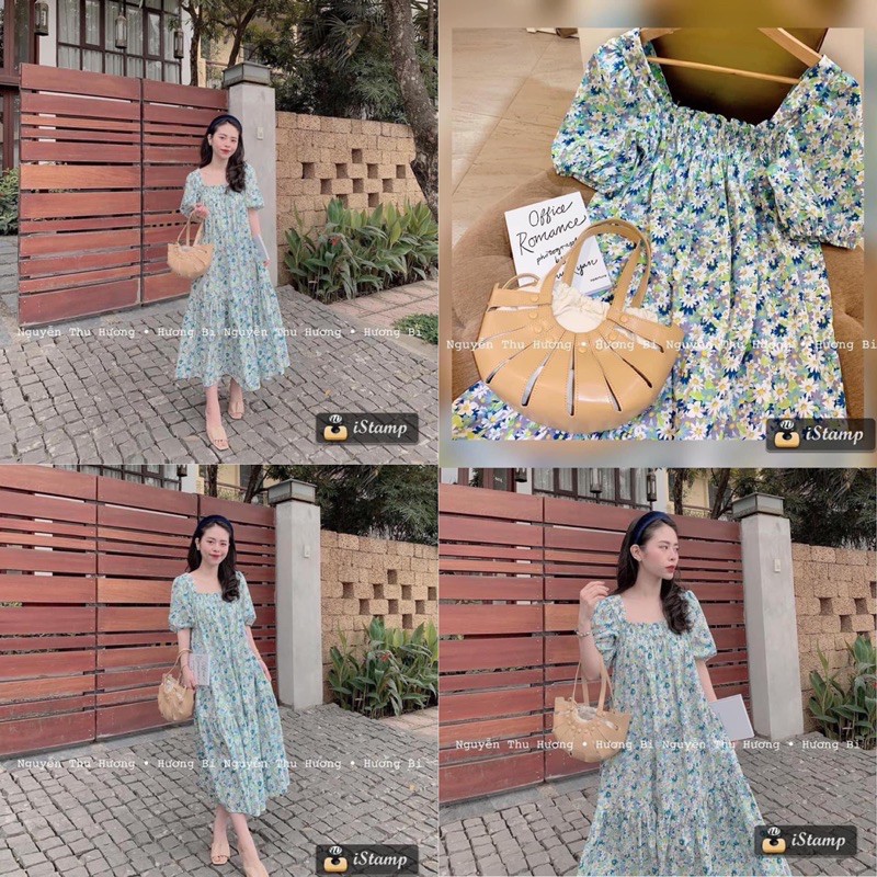 [Rẻ Vô Địch]  Nhẹ nhàng xinh tươi lắm í ;)))  Hang cao cap hot girl L1 nha ✔️ Váy hoa nhí siêu xinh