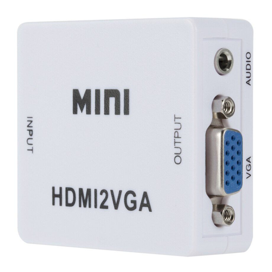 Cáp ChuyểN ĐổI HDMI2VGA 1080P Sang VGA Cho PC / Laptop / TV / MáY ChiếU