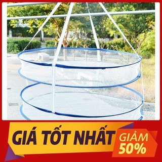 Túi lưới phơi đồ 2 tầng tiện dụng
