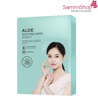 Mặt nạ tinh chất lô hội Mulbit Aloe Soothing Mask 23ml