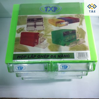HỘP LẮP GHÉP ĐA NĂNG TXP ĐỰNG LINH KIỆN ĐIỆN TỬ (CÓ THỂ THÁO RỜI)