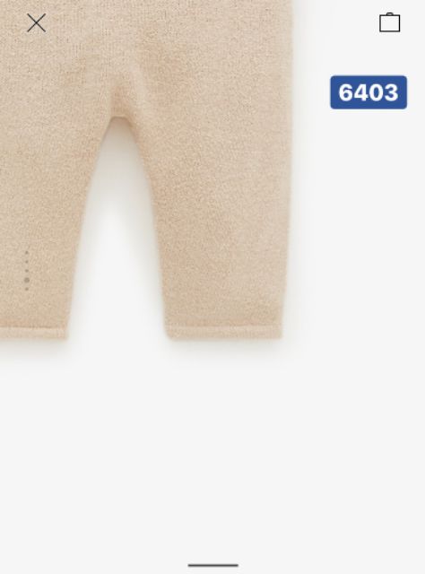 Quần yếm len ZARA