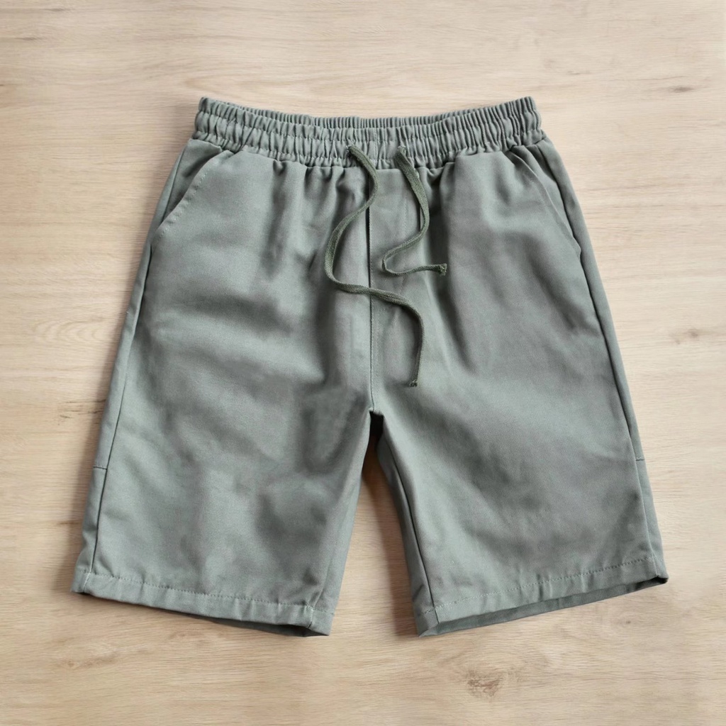 Quần Short Dáng Suông Nhiều Túi Thoải Mái Phong Cách Thời Trang Nhật Bản Cho Nam Giới Có Size M-3XL