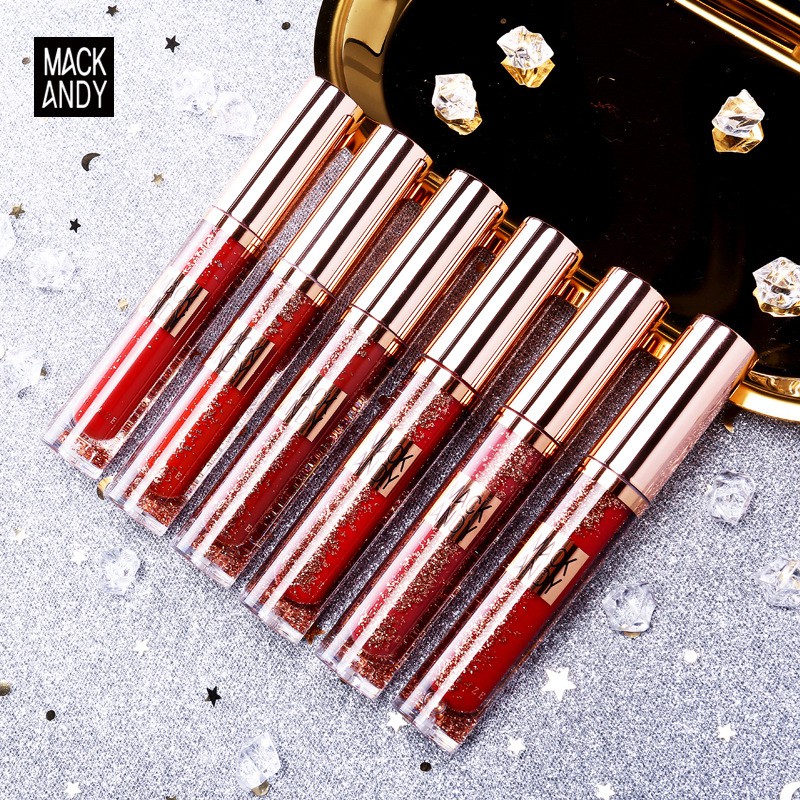 Son  MACK ANDY IMPRINT GILDING FOGGY LIP GLAZE siêu lung linh, hàng chính hãng | Thế Giới Skin Care