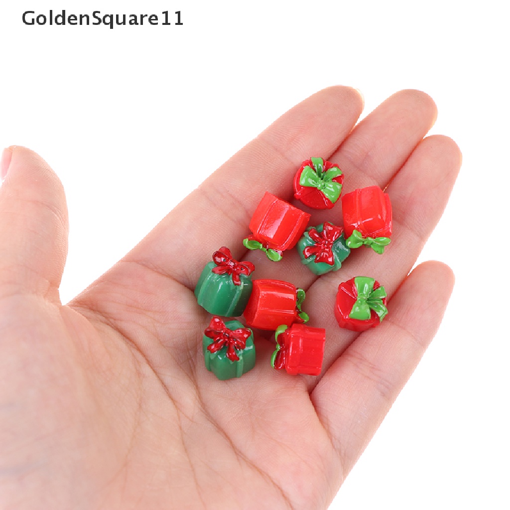 [Goldsquare11] Bộ 3 Món Đồ Chơi Trang Trí Giáng Sinh Mini Hình Ông Già Noel Quà Tặng Trang Trí Nhà Cửa