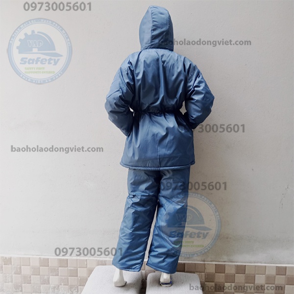 quần áo kho lạnh, quần áo cấp đông dùng trong kho lạnh từ 0 đến âm -40 độ chống thấm nước