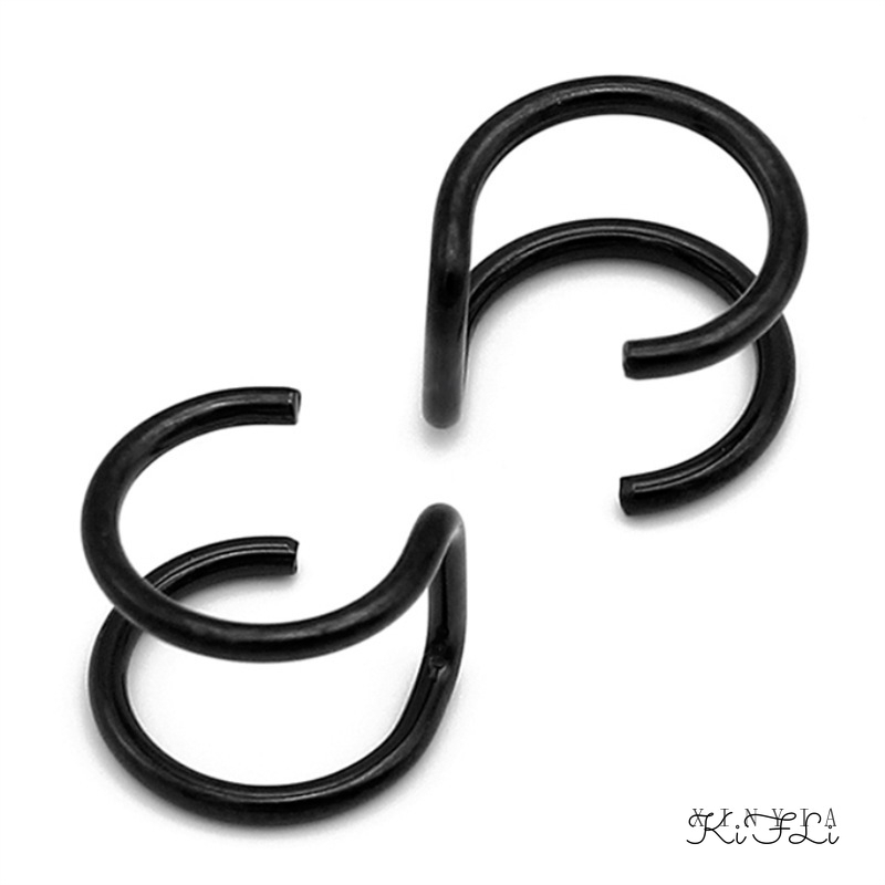 🌸Khuyên Kẹp Vành Tai Dạng Xoắn Thời Trang 4 Màu Tùy Chọn Cho Nữ